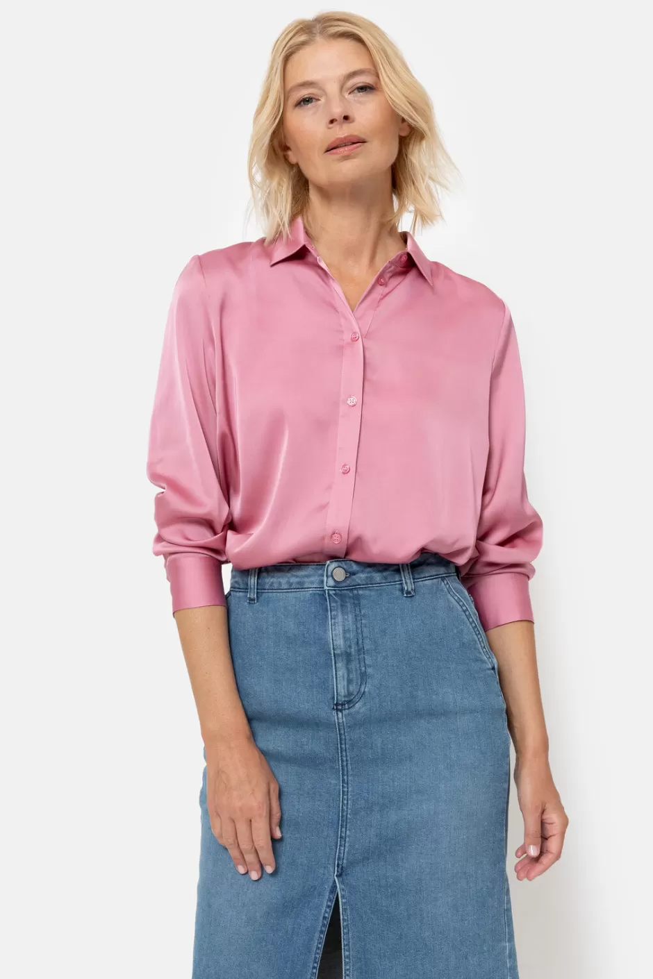 Cheap Blouse With Long Sleeves And Buttons Women Blouses