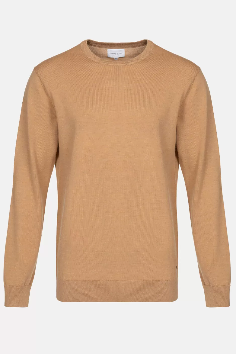 Store Camel Tricot Round Neck Long Sleeve Jumper Men Sweaters & Cardigans