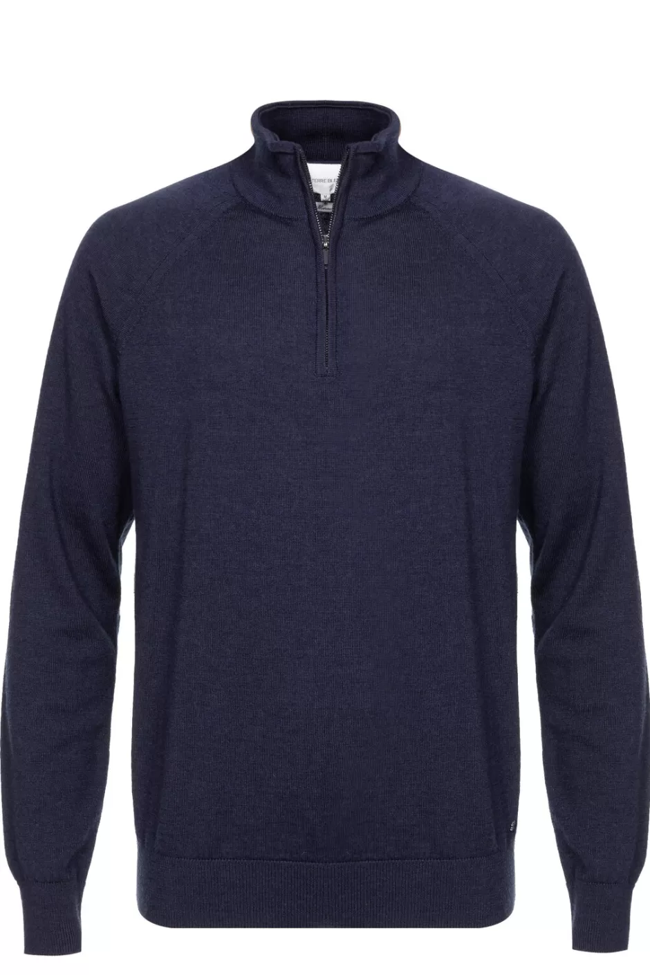 Sale Dark Jumper With Stand-Up Collar And Zip Men Sweaters & Cardigans