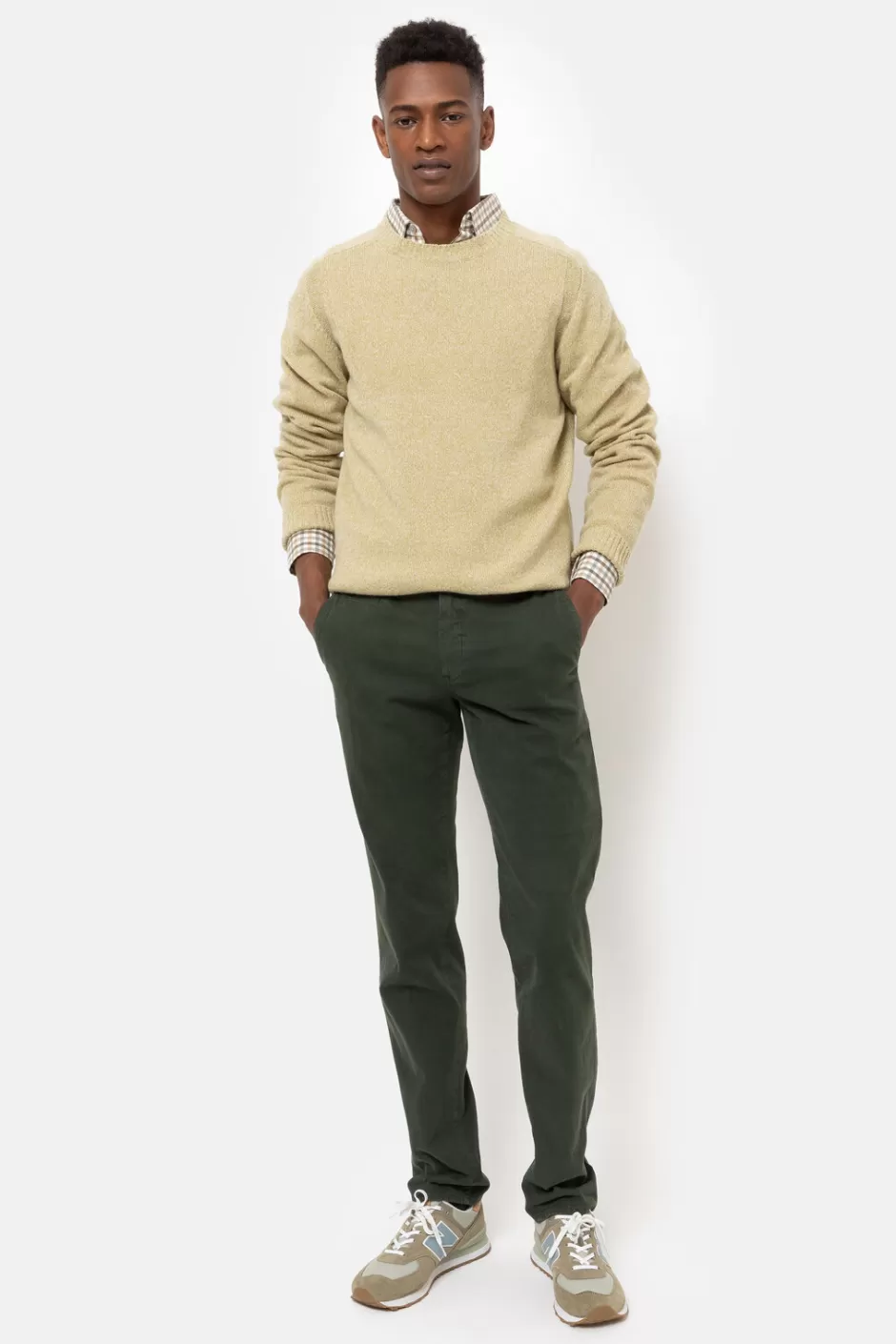 Shop Light Round Neck Jumper For Men Men Sweaters & Cardigans