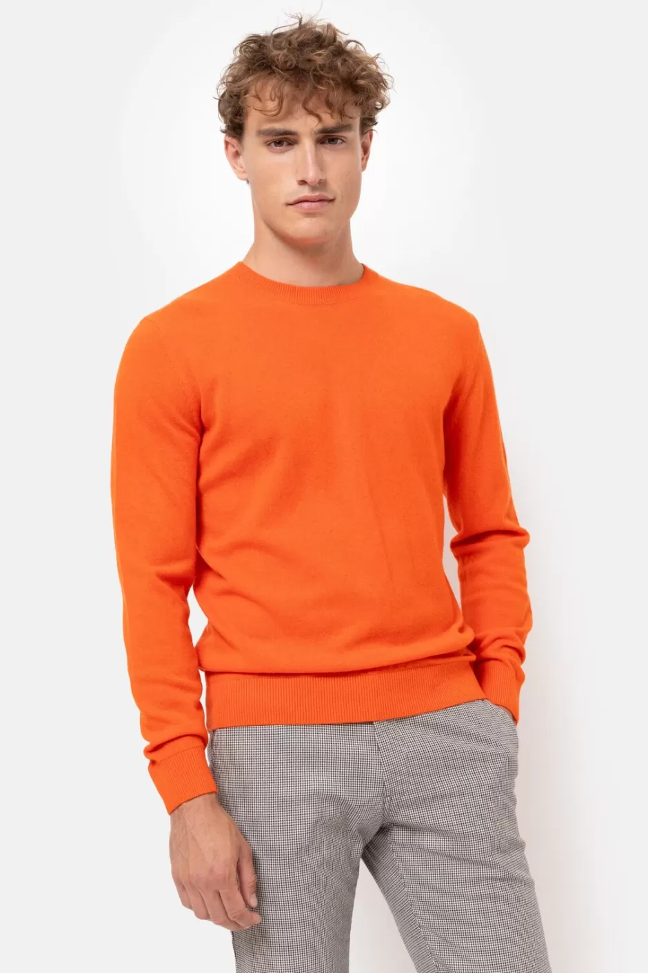 Hot Men'S Jumper With Round Neck And Long Sleeves Men Sweaters & Cardigans