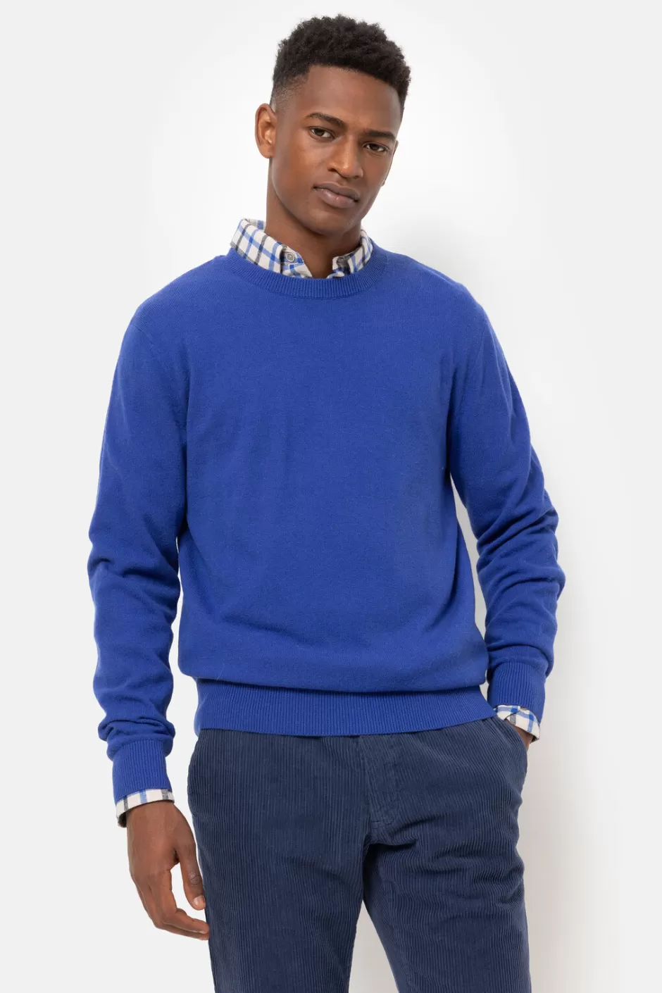 Flash Sale Men'S Jumper With Round Neck And Long Sleeves Men Sweaters & Cardigans