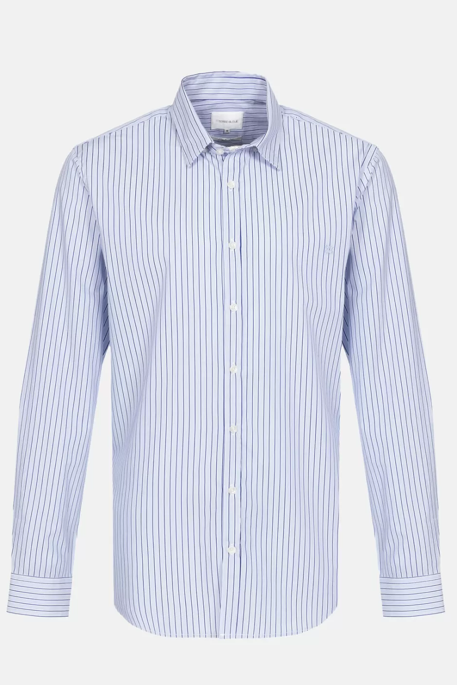 New Men'S Regular Fit Striped Shirt Men Shirts