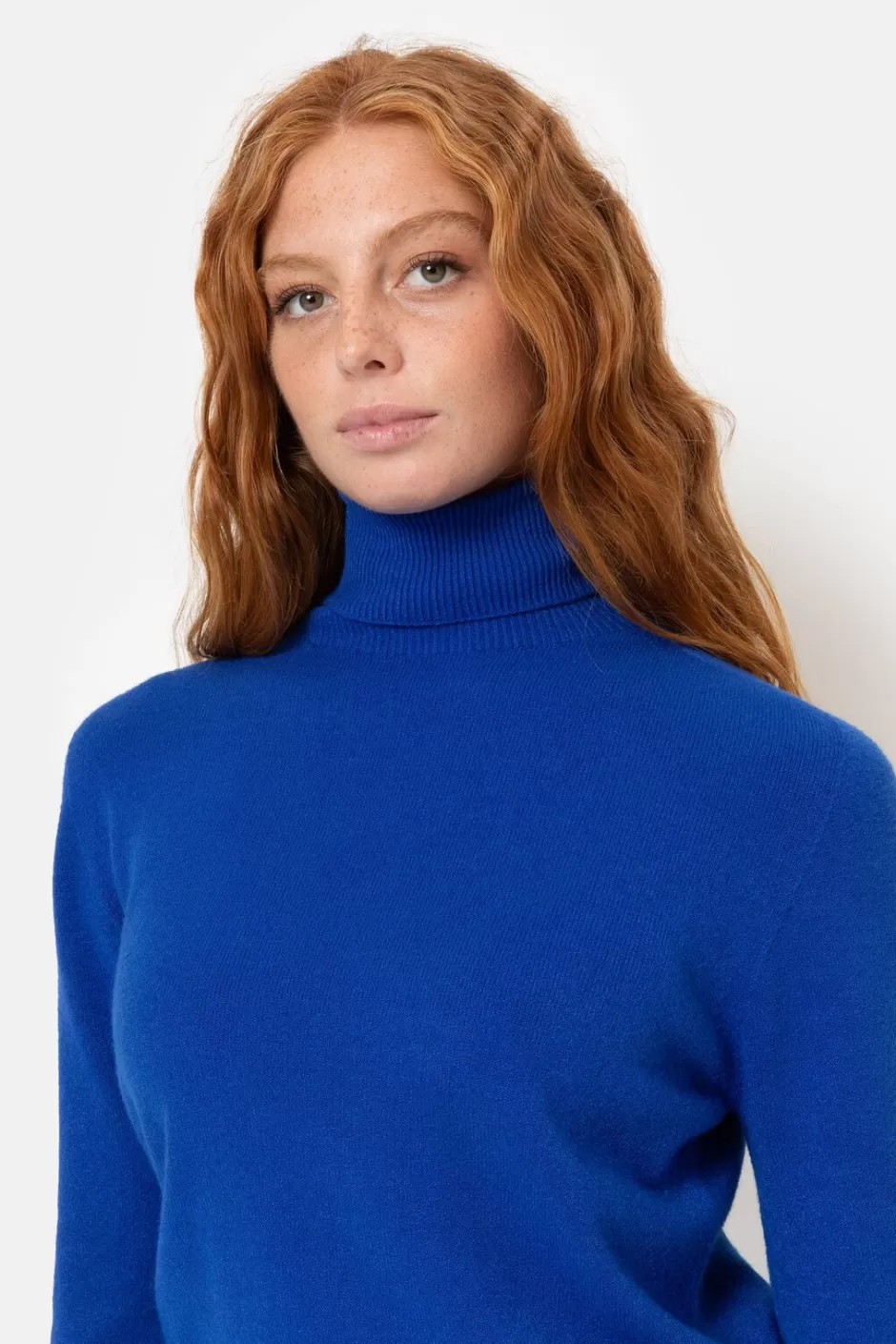 Flash Sale Women'S Pullover With Turtleneck And Long Sleeves Women Pullovers & Cardigans